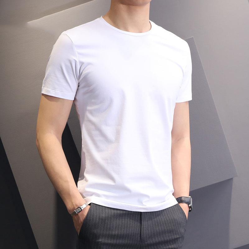 Summer casual all-match round neck short-sleeved T-shirt 23 01